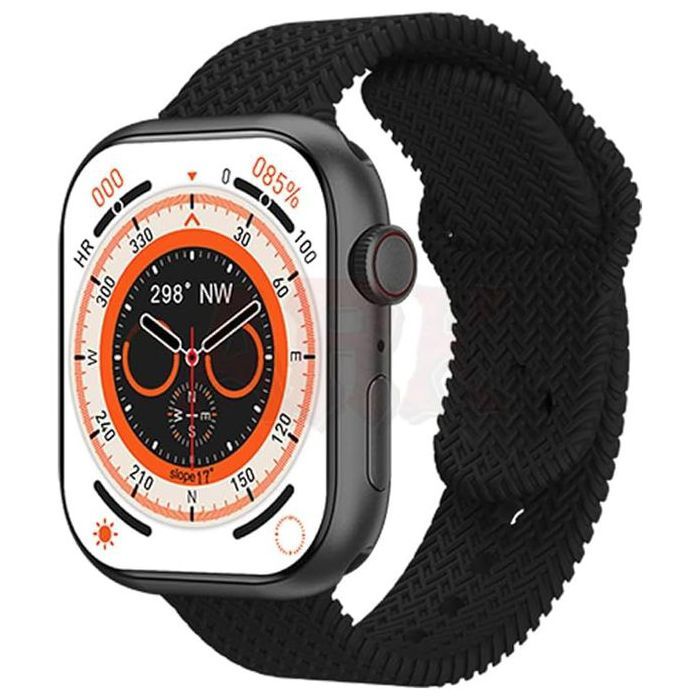 HK9Pro Smart Watch Wearfit pro 45mm écran AMOLED Montre Connecté 2 Bracelet Noir