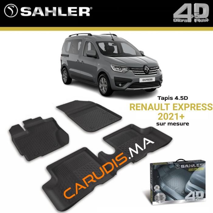 Tapis - SAHLER - Renault Express - Sur mesure - Imperméable - Antidérapant