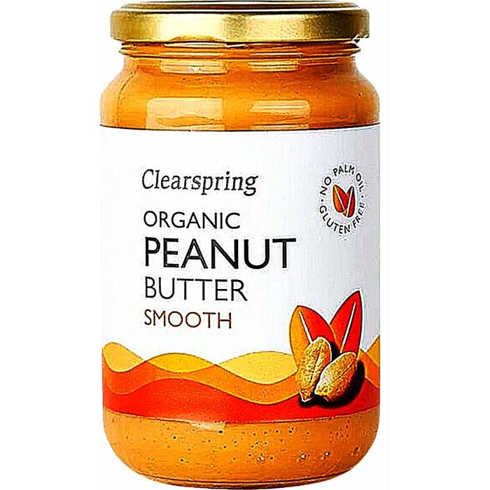 Beurre de cacahuète Proteine sans gluten Organic Peanut Butter Smooth 350g