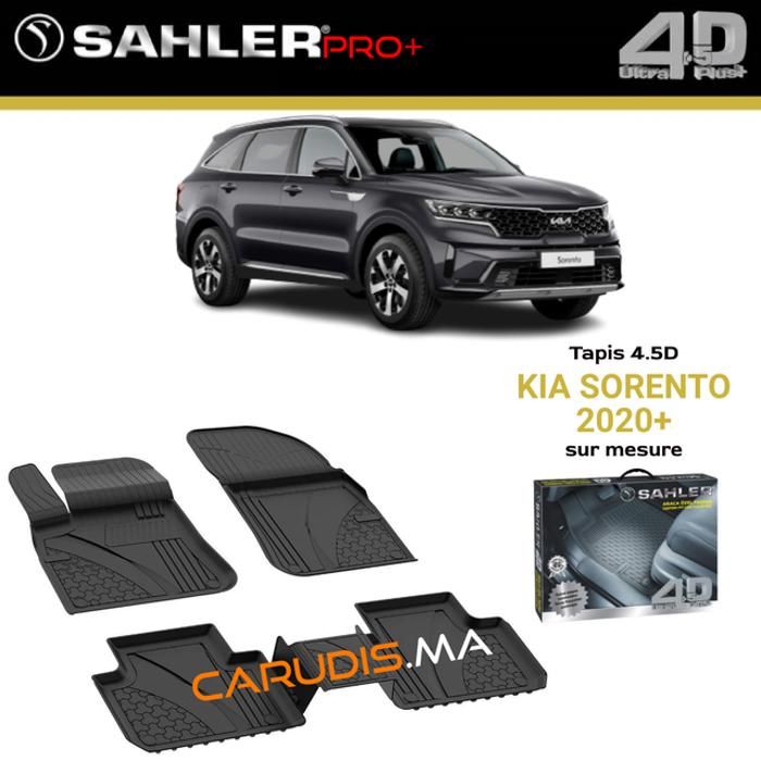 Tapis 4.5D Kia Sorento sur mesure exacte sans odeur imperméable antidérapant