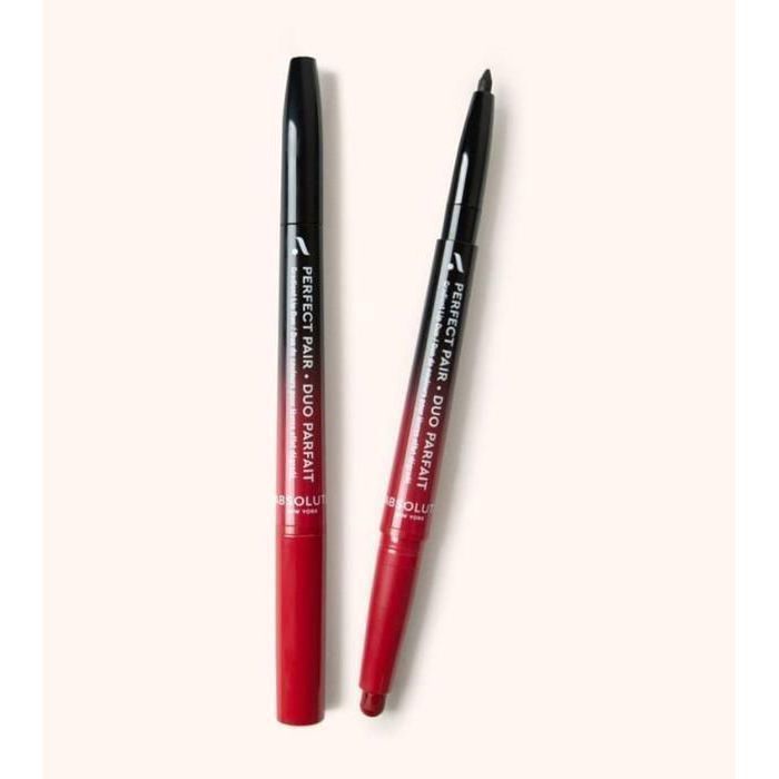 ABSOLUTE NEW YORK – PERFECT PAIR LIP DUO FATAL ROUGE