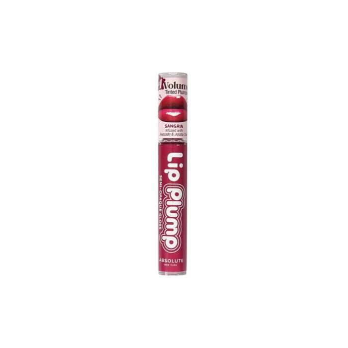 ABSOLUTE - LIP PLUMP SEMI-OPAQUE GLOSS SANGRIA