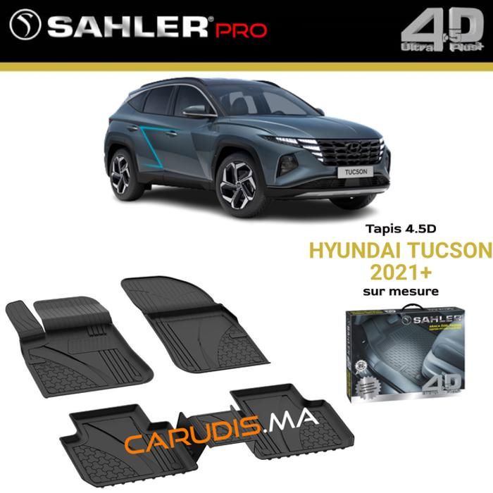 Tapis 4D Hyundai Tucson sur mesure exacte sans odeur imperméable antidérapant