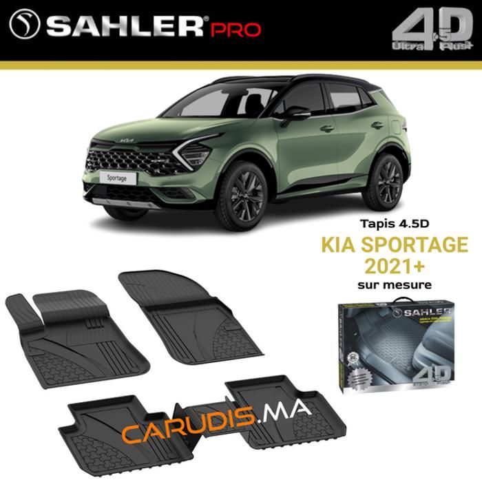 Tapis 4D Kia Sportage sur mesure exacte sans odeur imperméable antidérapant
