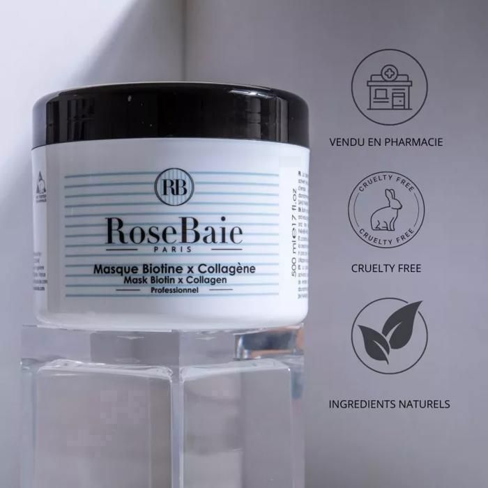 RoseBaie Masque Biotine X Collagène