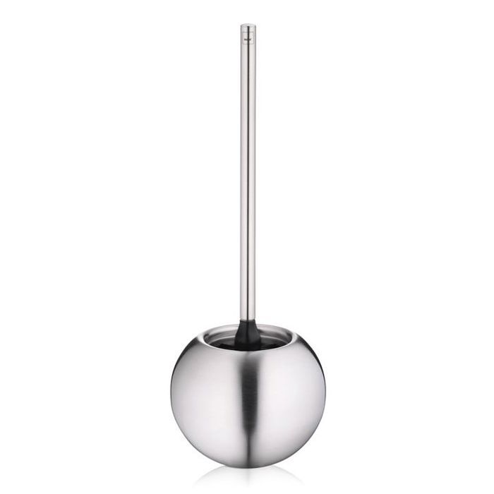 Brosse WC Rond en Aluminuim