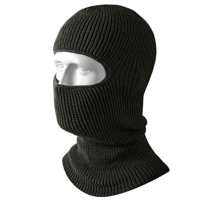 Cagoule 1 trous Masque en tricot anti froid