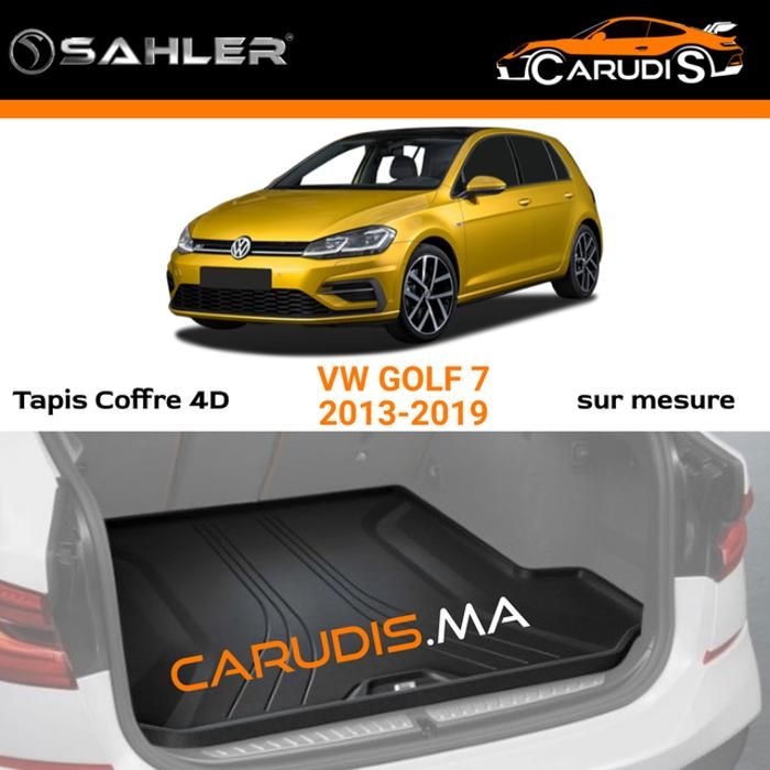 Tapis coffre 4D VW Golf 7 sur mesure sans odeur imperméable antidérapant