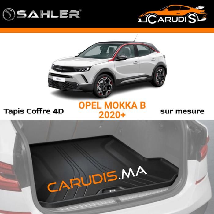 Tapis coffre 4D Opel Mokka B sur mesure sans odeur imperméable antidérapant