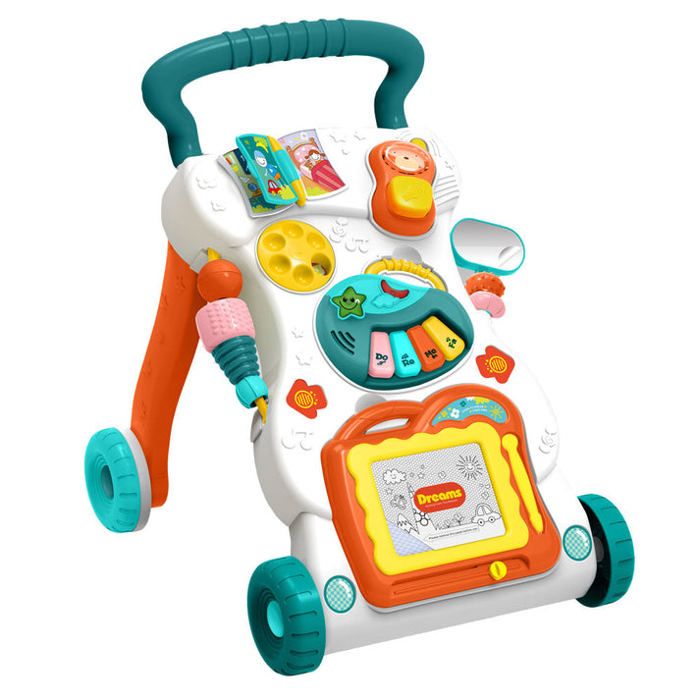 Trotteur bébé music Walker vert