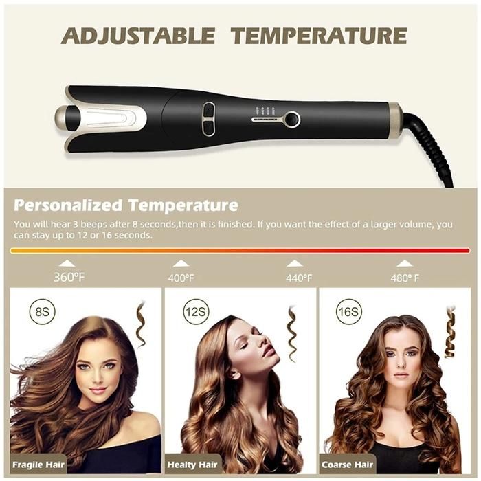 AIR SPIN N CURL Bigoudi automatique LCD multifonction