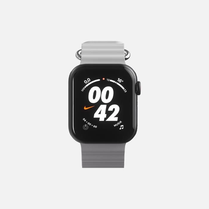 Bracelet Océan compatible Apple Watch -GRIS 42/44/45/49