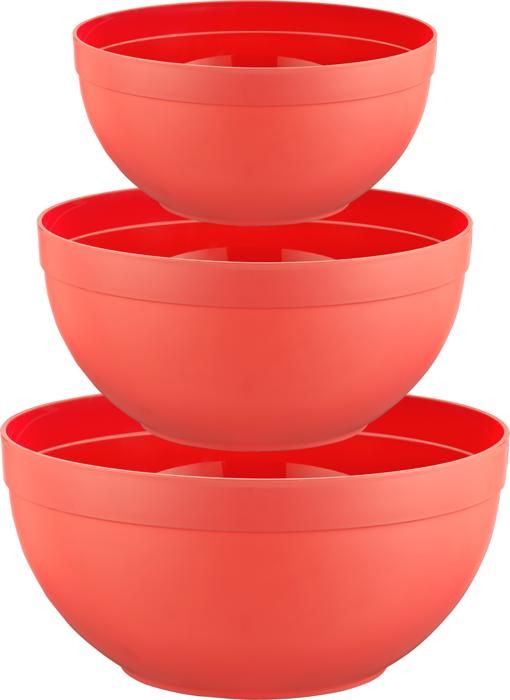 Set de 3 saladiers Hobby Life – 2,5 L, 4 L et 6 L