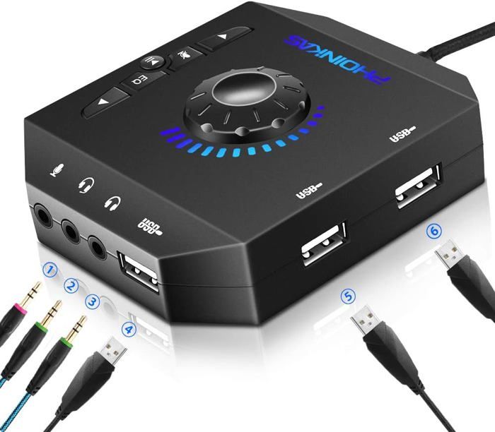 Adaptateur Audio Carte Son Externe