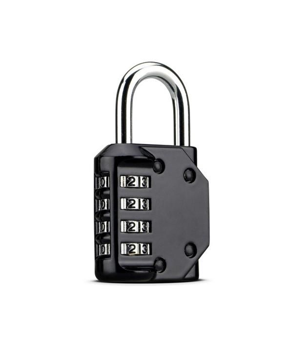 Cadenas à combinaison - LIVEPRO - Noir - Système de verrouillage à code - Taille compacte - Construction robuste