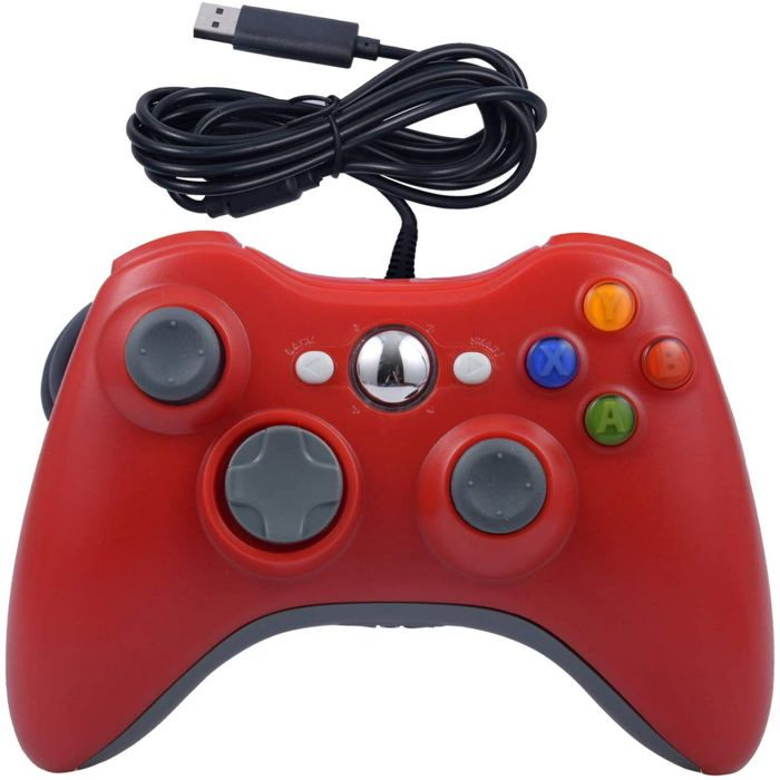 Manette Xbox PC  pour Xbox 360 et Windows 7/8/10 Connexion USB