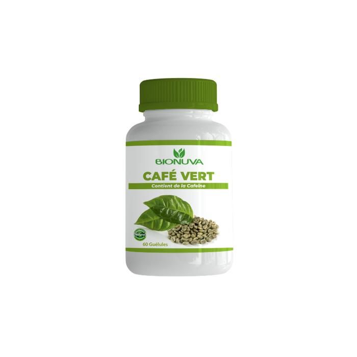 Café Vert minceur perte de poids, Bruleur de graisse60 gélules