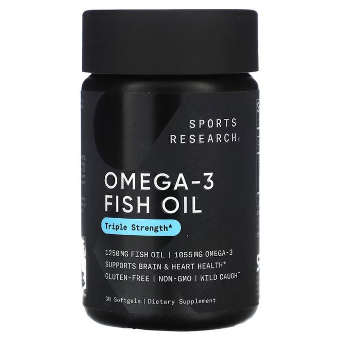 Oméga 3 Huile de poisson triple concentration EPA 690 / DHA 310 – 30 gélules