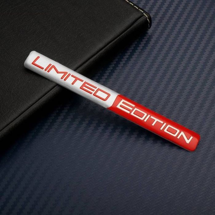 Badge metal 3D LIMITED EDITION Autocollant pour voiture