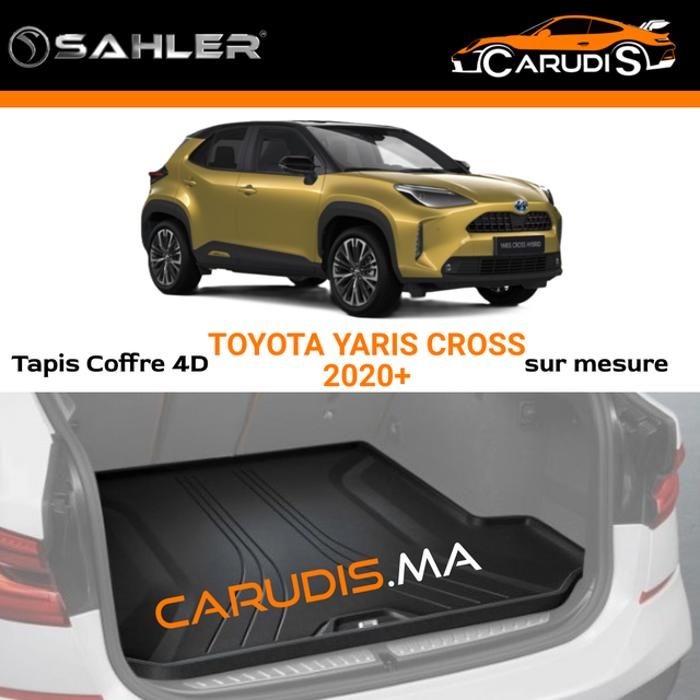 Tapis coffre 4D Toyota Yaris Cross sur mesure sans odeur imperméable