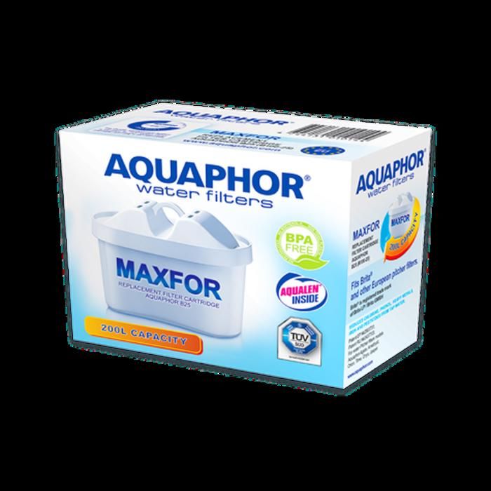 Filtre à eau - AQUAPHOR - MAXFOR+ - Protection universelle - Réduction du chlore - Amélioration du goût