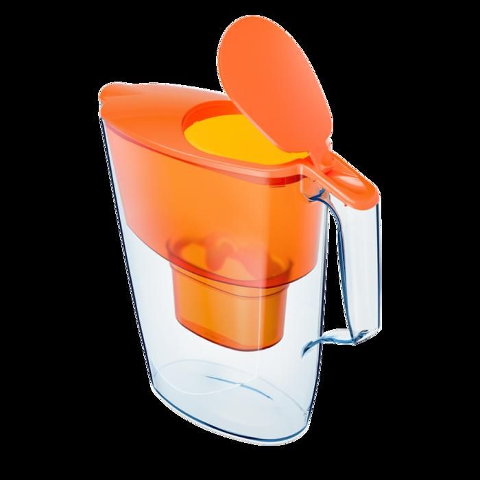 Carafe filtrante Aquaphor Time avec cartouche B25 (Orange)