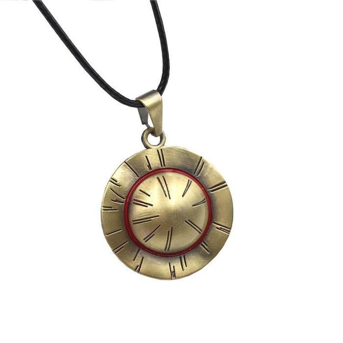 Collier one piece Luffy pendentif en acier manga anime