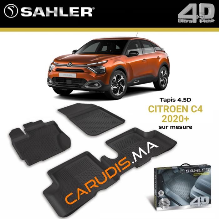 Tapis 4.5D Citroën C4 sur mesure exacte sans odeur imperméable antidérapant