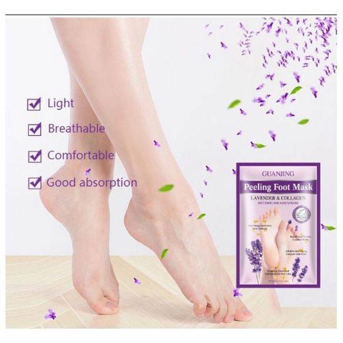 Guanjing peeling foot mask / masque exfoliant pour les pieds