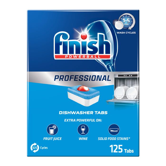 Finish Professional Powerball 125 tablettes