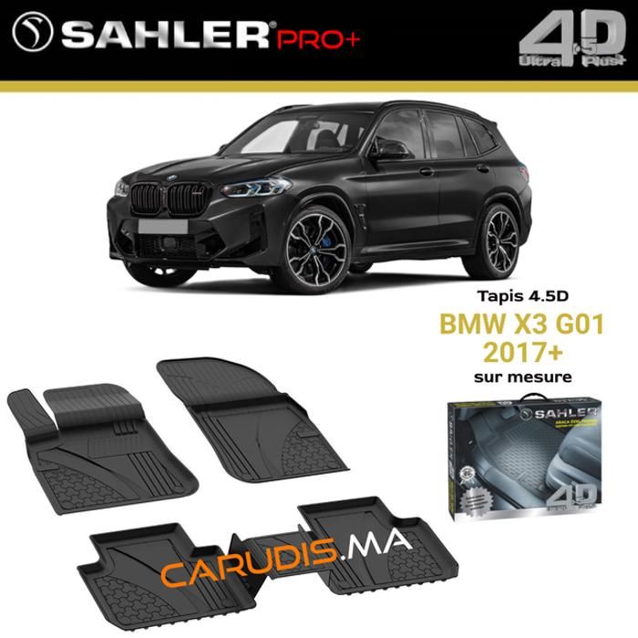 Tapis 4.5D BMW X3 G01 sur mesure exacte sans odeur imperméable antidérapant