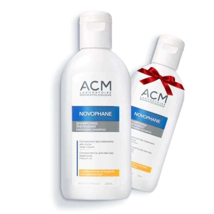 Novophane shamp energisant 200ml+shamp energisant 100ml Pack