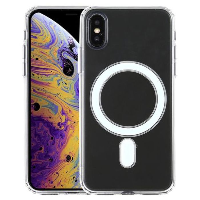 Pochette transparente wireless  pour iPhone xs Max