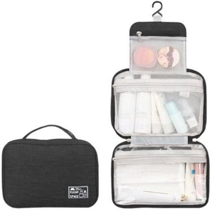 Trousse de Toilette Suspendu étanche de voyage, Sac Organisateur de Maquillage Bon Qualité