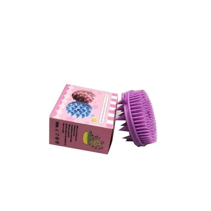 Petite brosse de nettoyage en silicone pour fille