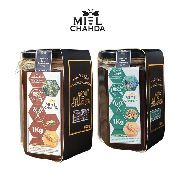 PACK RAMADAN (MIEL EUCALYPTUS 1KG + MIEL MULTIFLEURS 1KG)