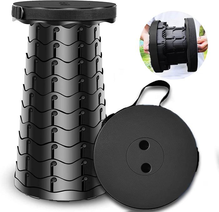 Tabouret télescopique portable