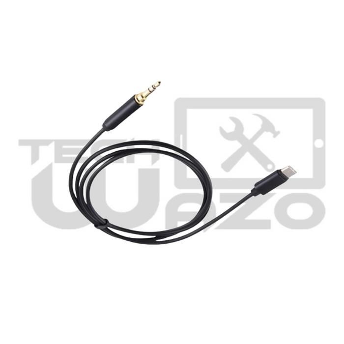 Cable 1m Audio Voiture Prise Jack Auxiliaire vers Type C