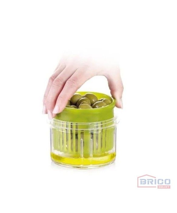 Boite à olive avec égouttoir