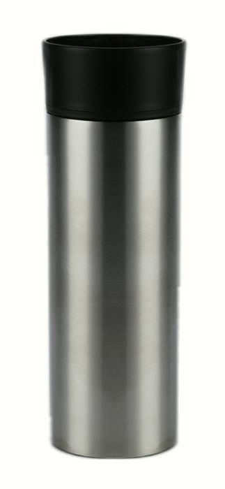 MUG DE TRANSORT ISOTHERME AVEC COUV ET bouton-poussoir 500ML TMGY05B