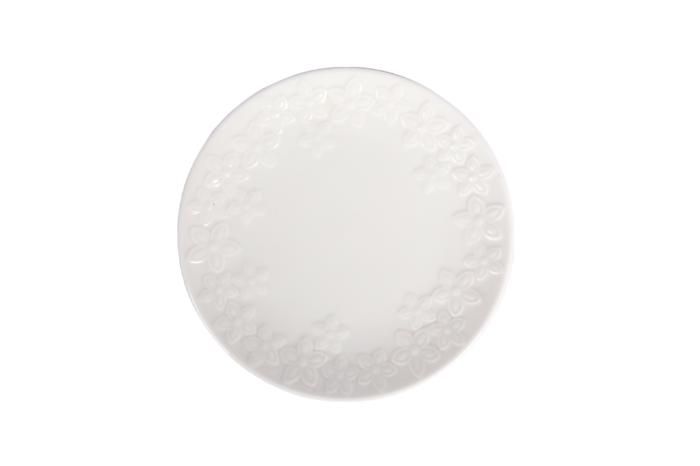 ASSIETTE PLATE RONDE 5,5 BLANCHE
