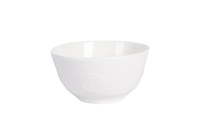 Bol Blanc en porcelaine avec motif floral en relief 5
Material: porcelain
White with embossed flower pattern
Ø12.7*6.5cm