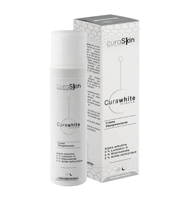 Curaskin Curawhite - Crème Dépigmentante Nuit/Jour Anti-Taches Intensive - 50 ml