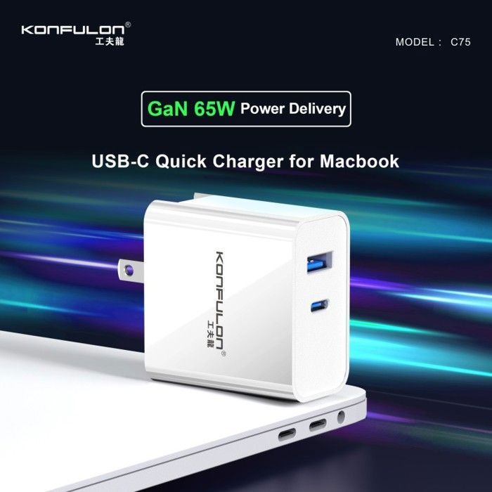 Adaptateur Konfulon Fastcharger 65W C75