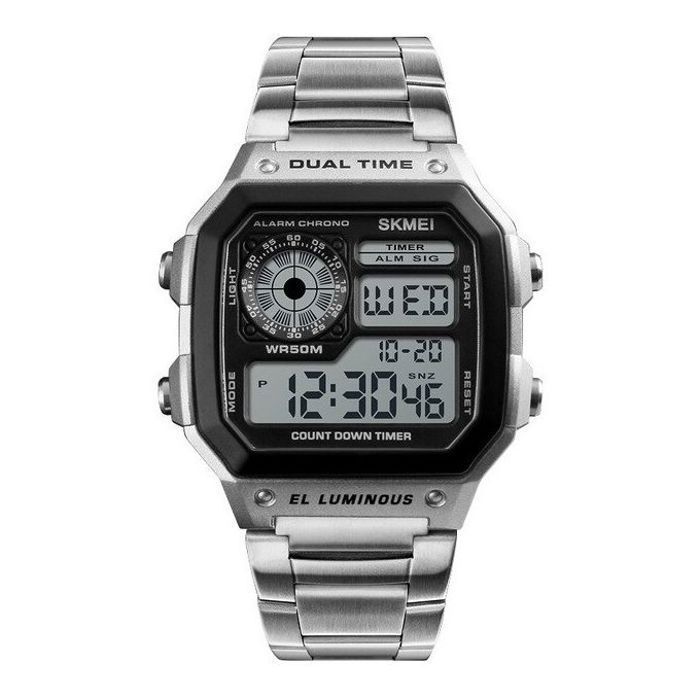 Montre hommes Double Temps Résistant à l'eau