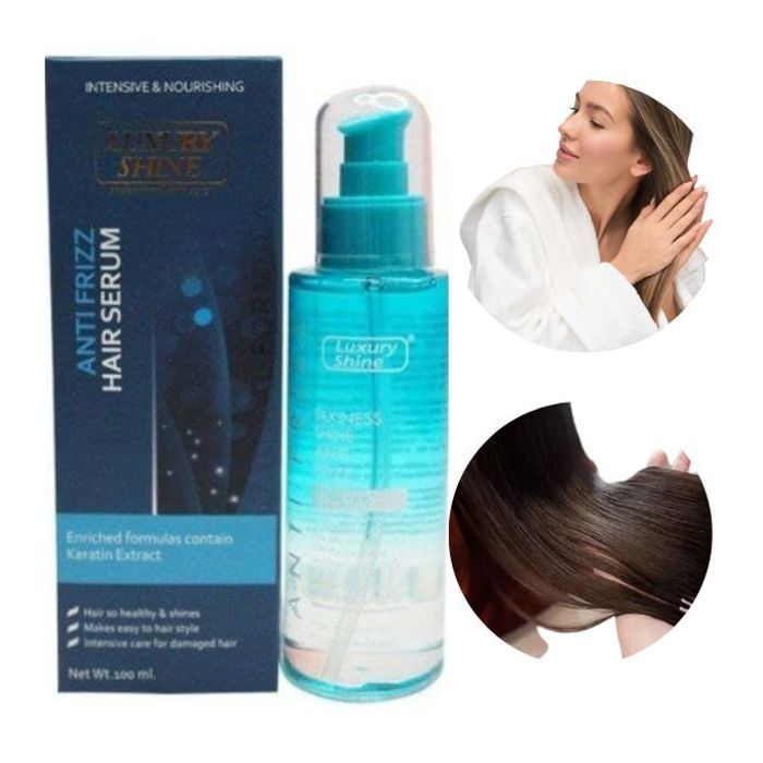Sérum capillaire au collagène brillant de luxe 100ml + Blush cadeau