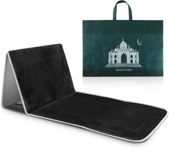Tapis De Prière Pliable hommes et femmes prière du Ramadan Eid-cadeau musulman