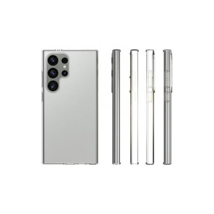 Coque Pour Samsung Galaxy S24 Ultra 5G en TPU ultra-mince (transparent)