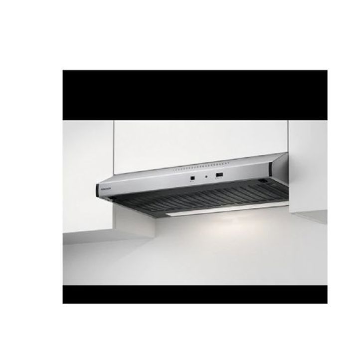 Hotte 60 cm arthur martin sous meuble en inox