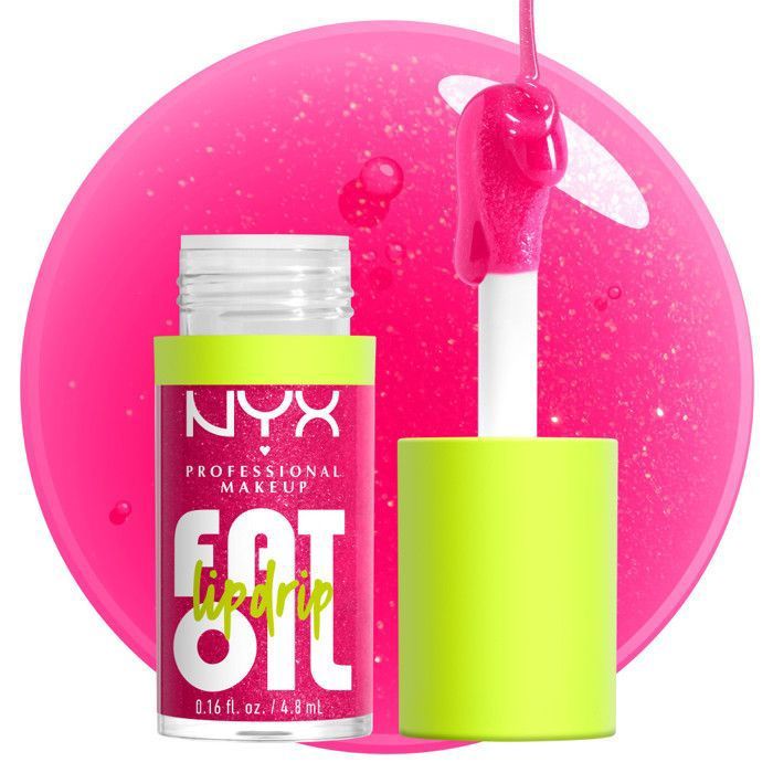 Nyx Professional Makeup Lipgloss Fat Oil Lip Drip - Super Model, 4,8 ml